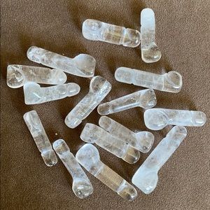 2” Altar Accessory Clear Quartz Crystal Phalicks